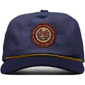 Prohibited Casquette 'Pmco' beige / bleu marine / jaune foncé / bordeaux