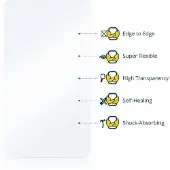 BROTECT Full-Cover Protection (Vivo X80 Pro), Téléphone portable : film de protection, Transparent