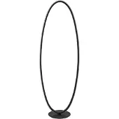 Nova Luce Nager - lampadaire - 125 cm - 35W LED inclus - noir sable