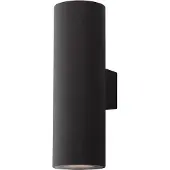 Nova Luce Spot apparent noir Alp Luminaire haut et bas