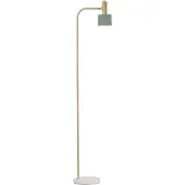 Nova Luce Paz Skandi Lampadaire en or mat