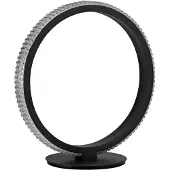 Nova Luce Nager LED lampe de table Ø 29cm noir
