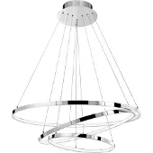 Nova Luce Aria lampe suspendue LED chrome