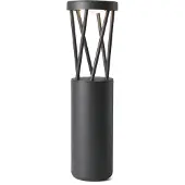 Faro Lampe d'allée LED Twist 10W 3000K IP65 gris foncé