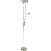 Searchlight LED lampadaire, argent, H 180 cm, MOTHER AND CHILD