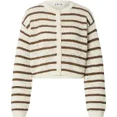 EDITED The Label Cardigan 'Ida' crème / marron