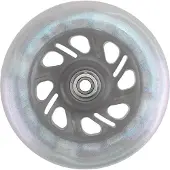 Micro trottinette LED Roues Glitter Pearl 120mm - extra visible