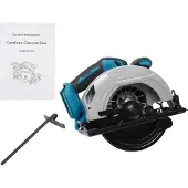 OEM Scie circulaire, angle réglable, fonctionnement sans fil, bleu