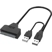 T-ProTek SATA vers câble USB Convertisseur adaptateur compatible avec TOSHIBA MK2576GSX