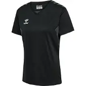 Hummel T-shirt fonctionnel 'Authentic' gris / noir / blanc
