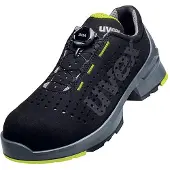 Uvex chaussures basses 1 S1 noir, jaune largeur 12 Gr. 47