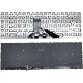 T-ProTek Clavier FRANÇAIS éclairage compatible avec HP Omen 15-dc1201ng (6PH98EA)