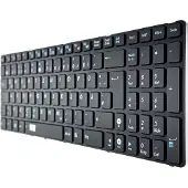 T-ProTek FRANÇAIS - Clavier noir version 1 compatible avec ASUS A55DR
