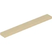 LEGO 1x8 carreaux 4162 - 100 pièces beige