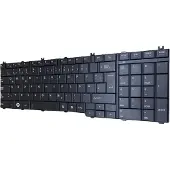 T-ProTek Clavier FRANÇAIS Noir Mat compatible avec TOSHIBA Satellite L644.99-128