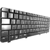 T-ProTek FRANÇAIS - Clavier / Bleu foncé compatible avec HP Pavilion dv3-2007ee