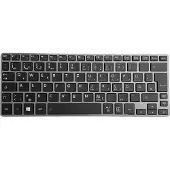 T-ProTek Clavier FRANÇAIS Cadre argenté Éclairage,Trackpoint pour Toshiba Portege Z30-B-16K