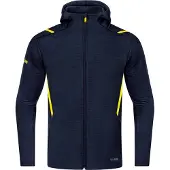 Jako Veste de sport bleu nuit / jaune fluo