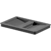 Hailo Couvercle 1220069 pour seau intérieur 13 litres gris foncé