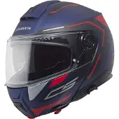 Schuberth C5 Omega Casque Modulable Mat/Bleu/Rouge 63 unisex