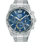 Lorus Chronographe Collection Sports argenté/acier - homme