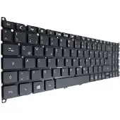 T-ProTek Clavier FRANÇAIS Noir Sans cadre compatible avec Acer Aspire 3 A315-42G-R60T