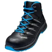 Uvex bottes 2 tendance S2 bleu, noir largeur 11 Gr. 39