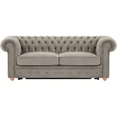 Wintech Chesterfield Max Borneo – Canapé trois places convertible avec sommier-Velluto 3-aveo