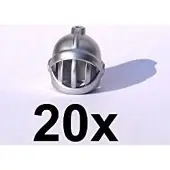LEGO 20x Casque de chevalier avec visière grillagée