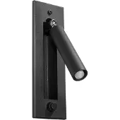 Sollux Applique ENIF noir 1xG9 8W acier 20x15x6.5cm