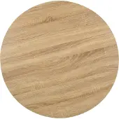 vidaXL Table de bistrot marron clair 80 cm MDF