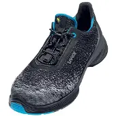 Uvex chaussures basses 1 G2 S1P noir, bleu largeur 12 T. 42
