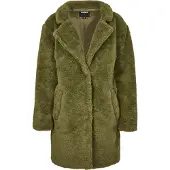 Urban Classics Manteau mi-saison 'Sherpa' olive