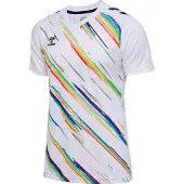 Hummel T-Shirt fonctionnel 'Match Triumph' gris foncé / noir / blanc