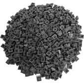 LEGO 1x1 Panneaux de construction Gris foncé - 3024 NOUVEAU Quantité 100x