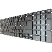 T-ProTek Clavier DE avec éclairage sans cadre compatible avec Acer Aspire V5-531PG
