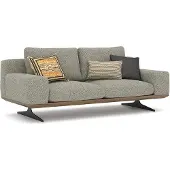 AEA Modern Sofa Wohnzimmer Couch Zweisitzer Polstersofa Textil Möbel Designer