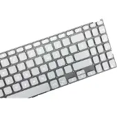 T-ProTek FRANÇAIS - Clavier gris sans cadre compatible Asus VivoBook F512DA-EJ613T