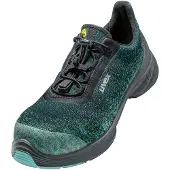 Uvex chaussures basses 1 G2 S1P noir, vert, bleu largeur 11 T. 40