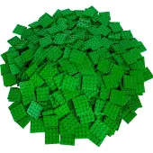LEGO 4x4 Panneaux de construction Vert - 3031 NOUVEAU ! Quantité 50x