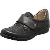 Caprice Femmes Chaussures basses Confortables Slipper Noir Loisirs, Taille:42 EU
