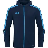 Jako Hommes Veste à capuche Power 910 - marine/bleu ciel XXL