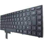 T-ProTek FRANÇAIS Clavier noir avec cadre noir pour Lenovo Yoga 13 MAM4DGE