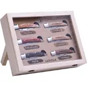 Laguiole 3661075230036 Messer-Set 6tlg. klappbar mit Holzgriff