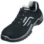 Uvex chaussures basses motion style S2 noir, argent largeur 11 Gr. 41