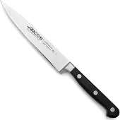 Arcos OPERA FILETING KNIFE 160 mm - Lame longue et fine à tranchant lisse. Permet de lever les filets de viande et de poisson et assure une coupe nette.