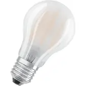 Osram LED BASE Classic A100, ampoules LED filament mates en verre pour culot E27, forme poire, blanc froid (4000K), 1521 lumens, remplace les ampoules à incandescence traditionnelles 100W, boîte de 3