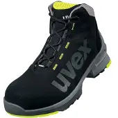 Uvex bottes 1 S2 noir, jaune largeur 12 taille 46