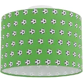 Globo Plafonnier design football, vert, 30 cm, LEMMI