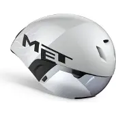 Met Casque Codatronca Blanc Argent, Taille S (52-56 cm)
